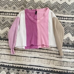 Cropped sweater